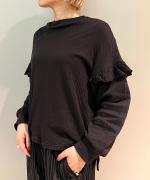 マハバーラ80接結　フリルプルオーバー