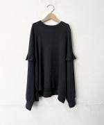 マハバーラ80接結　フリルプルオーバー