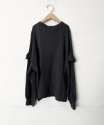 マハバーラ80接結　フリルプルオーバー