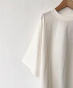 オーガニック空紡天竺　半袖Tシャツ