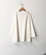 オーガニック空紡天竺　七分袖Tシャツ