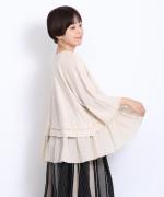 コットンリネン天竺×コットンヘンプガーゼ　プルオーバー