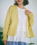 コットンリネン天竺×コットンヘンプガーゼ　プルオーバー