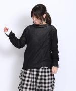 コットンチュール　プルオーバー