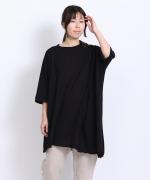 強撚コットン天竺　チュニック