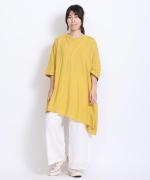 強撚コットン天竺　チュニック