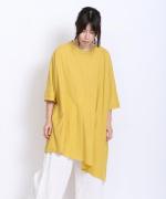 強撚コットン天竺　チュニック