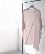 強撚コットン天竺　チュニック