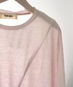 強撚コットン天竺　チュニック