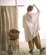 強撚コットン天竺　チュニック