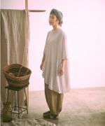 強撚コットン天竺　チュニック
