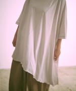 強撚コットン天竺　チュニック