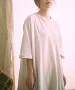 強撚コットン天竺　チュニック