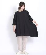 強撚コットン天竺　チュニック