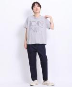 ラフィ天竺　プリントTシャツ