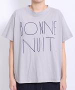 ラフィ天竺　プリントTシャツ