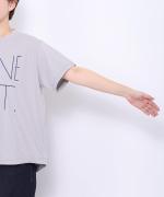 ラフィ天竺　プリントTシャツ