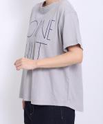 ラフィ天竺　プリントTシャツ