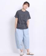 ラフィ天竺　プリントTシャツ