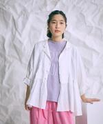 ラフィ天竺　プリントTシャツ