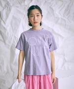 ラフィ天竺　プリントTシャツ