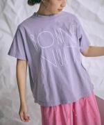 ラフィ天竺　プリントTシャツ