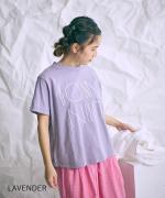 ラフィ天竺　プリントTシャツ