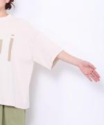 ラフィ天竺　プリントTシャツ