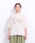 ラフィ天竺　プリントTシャツ