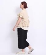 リサイクルコットン×コットンボイル　Tシャツ+ベスト