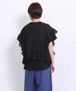 リサイクルコットン×コットンボイル　Tシャツ+ベスト