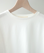 リサイクルコットン×コットンボイル　Tシャツ+ベスト