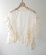 リサイクルコットン×コットンボイル　Tシャツ+ベスト