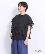 リサイクルコットン×コットンボイル　Tシャツ+ベスト