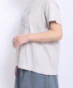 ハイゲージ天竺　イラストTシャツ