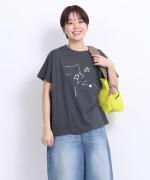 ハイゲージ天竺　イラストTシャツ