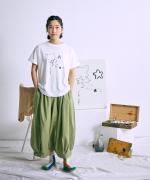 ハイゲージ天竺　イラストTシャツ