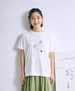 ハイゲージ天竺　イラストTシャツ