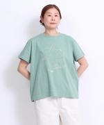 ハイゲージ天竺　イラストTシャツ