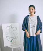 ハイゲージ天竺　イラストTシャツ