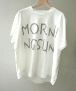 ラフィ天竺 プリントTシャツ(MORNING SUN)