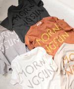 ラフィ天竺 プリントTシャツ(MORNING SUN)