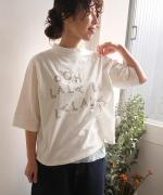 ラフィ天竺 プリントTシャツ(OOH LALA...)