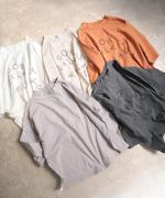 ラフィ天竺 プリントTシャツ(OOH LALA...)