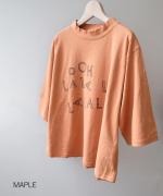 ラフィ天竺 プリントTシャツ(OOH LALA...)