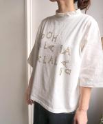 ラフィ天竺 プリントTシャツ(OOH LALA...)