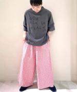 ラフィ天竺 プリントTシャツ(OOH LALA...)