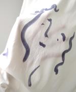 ハイゲージ天竺 イラストプリントTシャツ