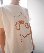 ハイゲージ天竺 イラストプリントTシャツ