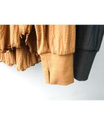 フォールシャーリング天竺 フリル衿プルオーバー